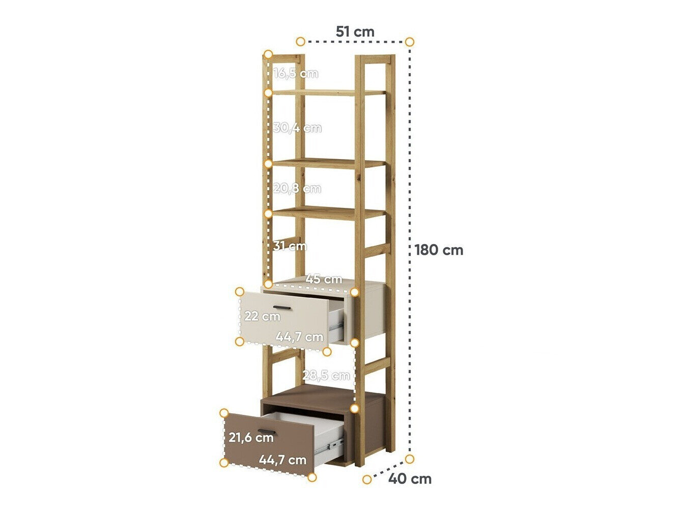 Hylly Laralu 102