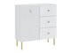 Ladekast Etliva 100 (Wit + Gouden)