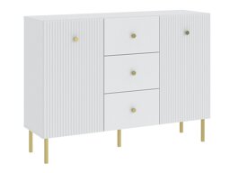 Ladekast Etliva 101 (Wit + Gouden)