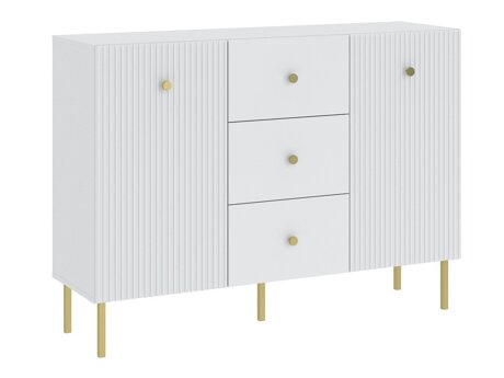 Ladekast Etliva 101 (Wit + Gouden)