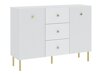 Ladekast Etliva 101 (Wit + Gouden)