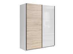 Armoire Livevaro 117 (Blanc + Sonoma chêne)