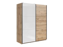 Kleiderschrank Livevaro 117 (Wotan Eiche + Weiss)