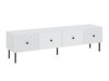 TV-meubel Etliva 105 (Wit + Zwart)