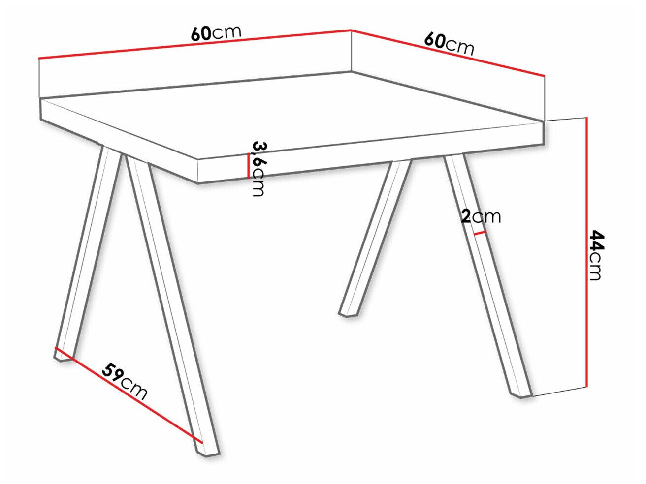 Salontafel Germantown 110