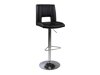 Scaun de bar Norsica 145 (Negru + Argint)