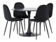 Set de mese Dallas 4163 (Negru)