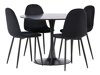 Set de mese Dallas 4163 (Negru)