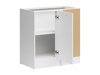 Armoire d'angle modulaire Line White 101