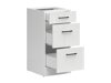 Armoire modulaire avec tiroirs Line White 102
