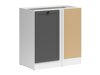 Modulaire hoekkast Classic Grey 101