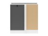 Modulaire hoekkast Classic Grey 101