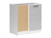 Modulaire hoekkast Line Grey 101