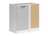 Modulaire hoekkast Line Grey 101