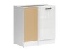 Modulaire hoekkast Line White 101
