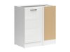 Modulaire hoekkast Line White 101