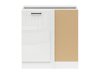 Modulaire hoekkast Line White 101