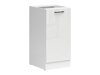 Moduļu skapis ar durvīm Line White 105