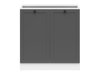 Modulaire kast met deuren Classic Grey 108