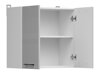 Modularer Wandschrank Line Grey 110