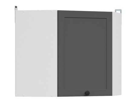 Modularna kotna stenska omarica Classic Grey 106