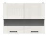 Modularna stenska omarica Line White 107