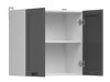 Modularni zidni ormarić Classic Grey 110