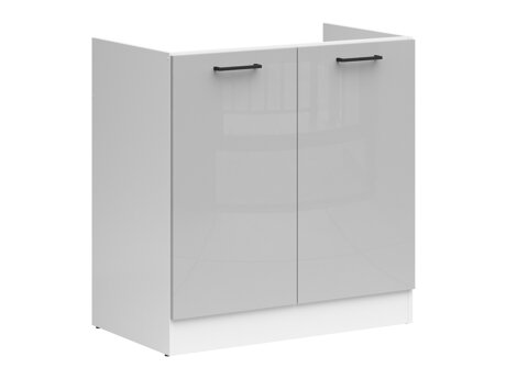Modularna omarica za pomivalno korito z vrati Line Grey 115