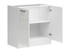 Moduļu skapis ar durvīm Line White 113