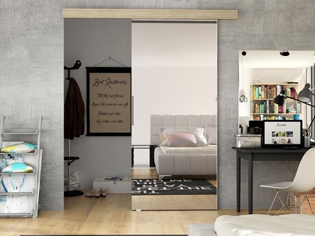 Skydedør Closico Portalis II (Sonoma eg)