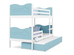 Stapelbed Aurora 110 (Blauw)