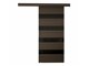 Skydedør Closico 179 (Brun + Sort)