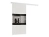 Porte coulissante Dover 174 (Blanc + Noir)