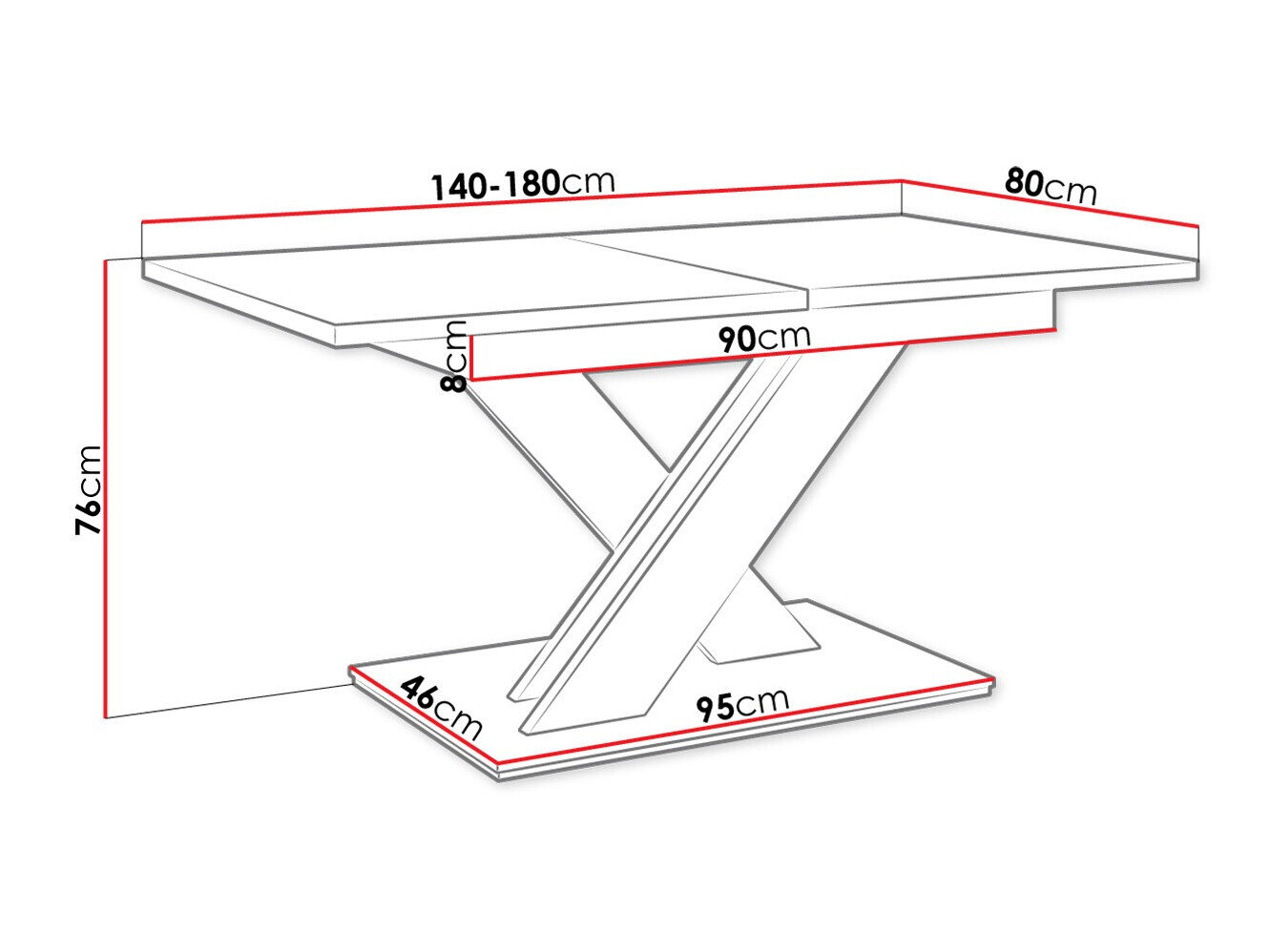 Bord Decium (Blank sort)