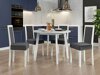 Eetkamerset Victorville 304 (Wit)