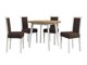 Eetkamerset Victorville 306 (Wit)
