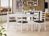 Eetkamerset Victorville 307 (Wit)