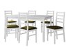 Eetkamerset Victorville 307 (Wit)