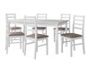 Eetkamerset Victorville 307 (Wit)