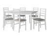 Eetkamerset Victorville 307 (Wit)