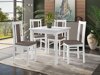 Eetkamerset Victorville 310 (Wit)