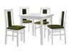 Eetkamerset Victorville 310 (Wit)