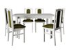Eetkamerset Victorville 312 (Wit)