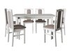 Eetkamerset Victorville 312 (Wit)