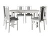 Eetkamerset Victorville 312 (Wit)