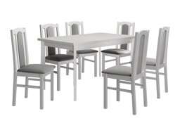 Eetkamerset Victorville 313 (Wit)