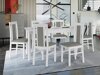 Ēdamistabas komplekts Victorville 315 (Balts)