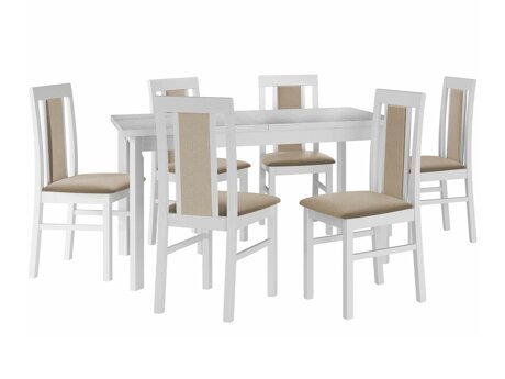 Eetkamerset Victorville 315 (Wit)