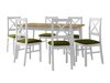 Eetkamerset Victorville 316 (Wit)