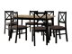 Set de mese Victorville 316 (Negru)